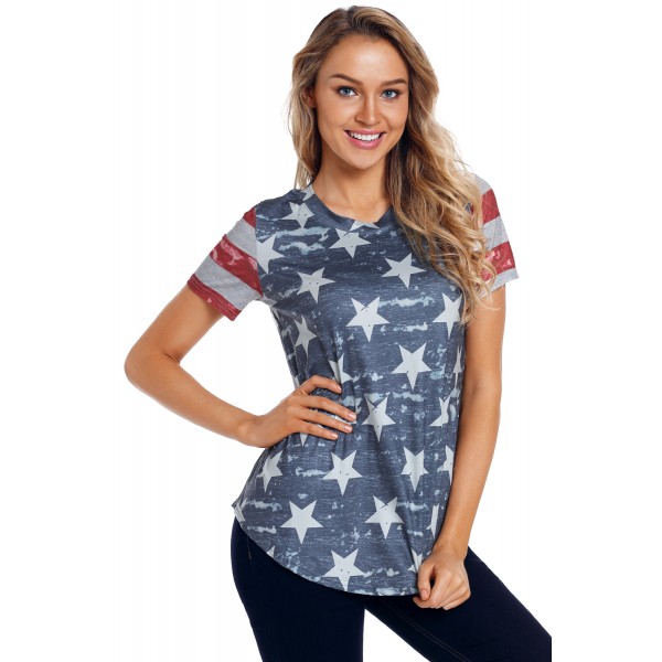 Camo Stars Stripes Tee