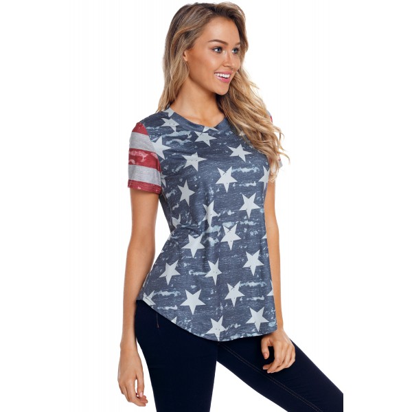 Camo Stars Stripes Tee